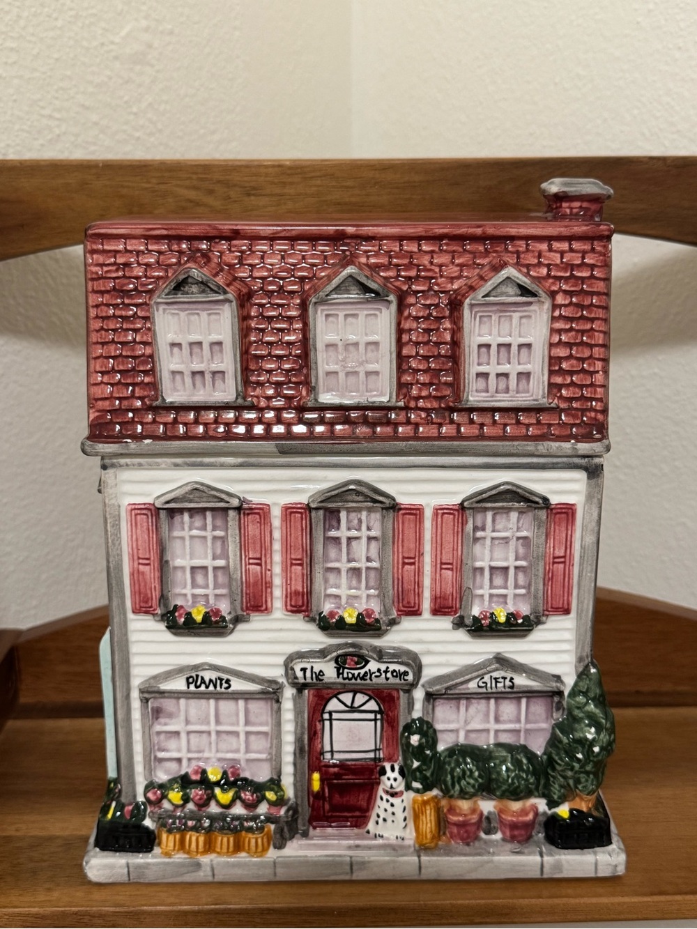 Vintage Victorian house Cookie Jar
